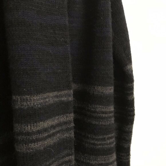 Forever 21 Blue Open Front Cowl Neck Cardigan Sweater - Size Small - Oversized - Picture 5 of 6